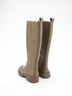 Female high boots URBAN TRACE:  beige, Demі - 02