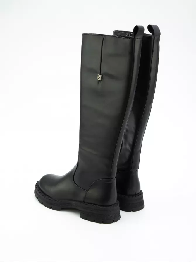 Female high boots URBAN TRACE: black, Demі - 02