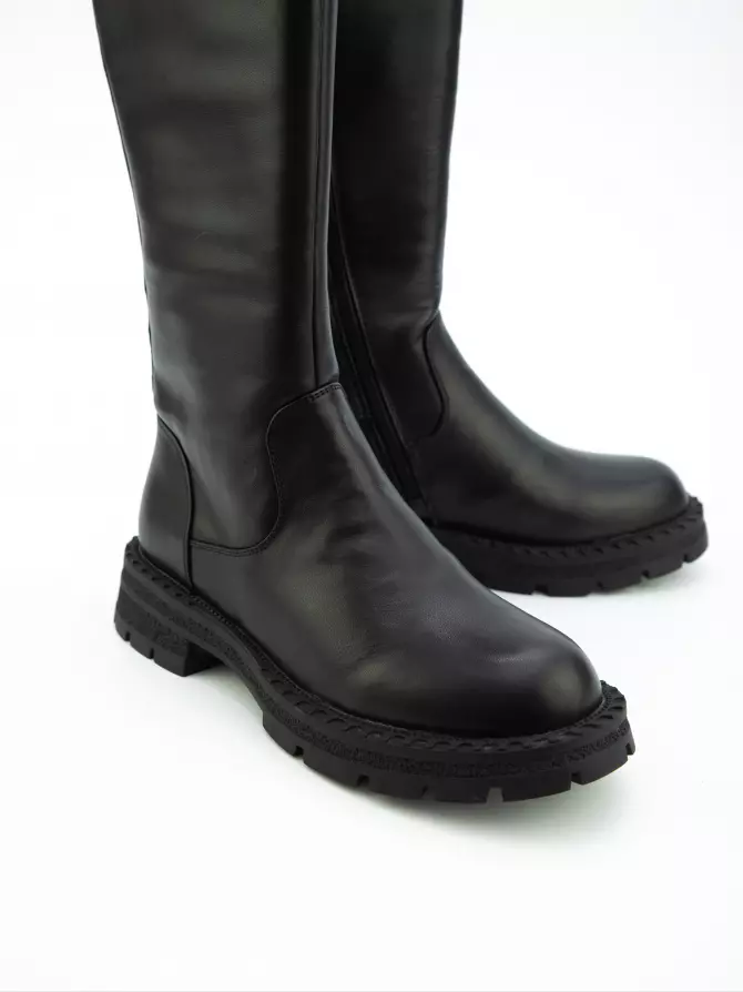 Female high boots URBAN TRACE: black, Demі - 03