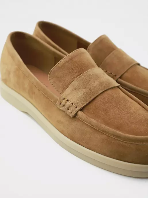 Women's loafers URBAN TRACE: beige, Year - 02