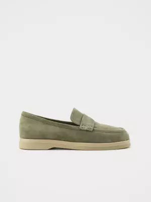 Women's loafers URBAN TRACE:  grey, Summer - 01