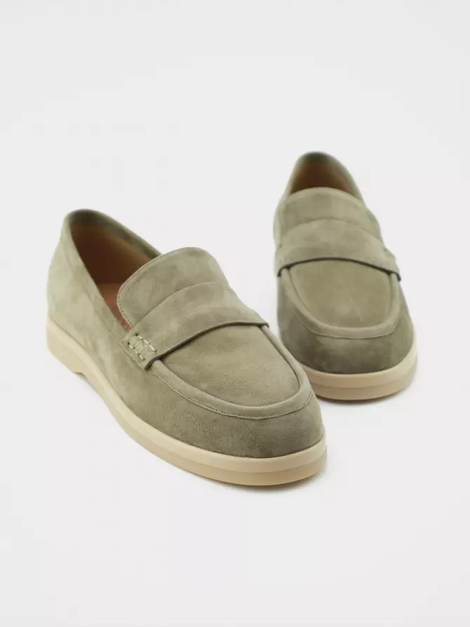 Women's loafers URBAN TRACE: grey, Summer - 04