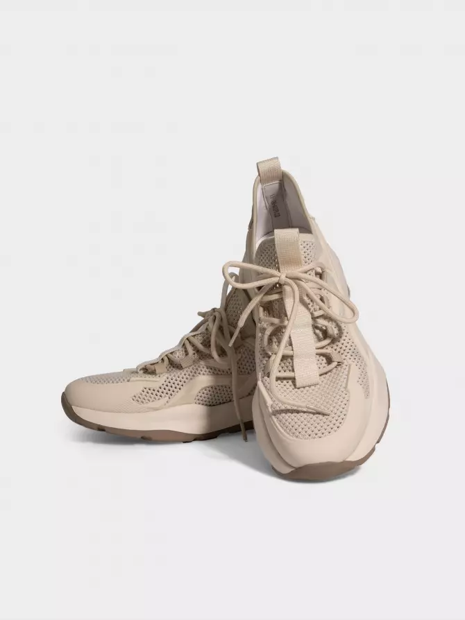 Male sneakers URBAN TRACE: beige, Summer - 04