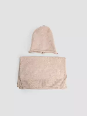 Hat URBAN TRACE:  beige, Winter - 01