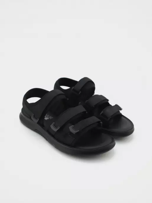 Male sandals URBAN TRACE: black, Summer - 01