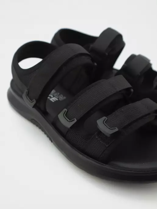 Male sandals URBAN TRACE: black, Summer - 02