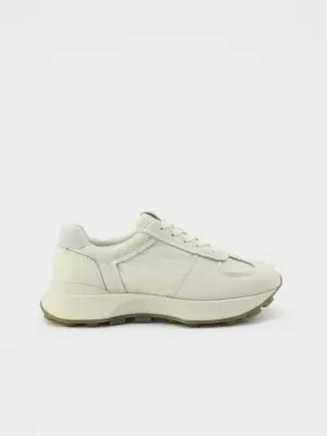 Female sneakers URBAN TRACE:  beige, Summer - 01