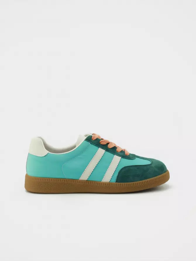 Female sneakers URBAN TRACE: blue, Summer - 00