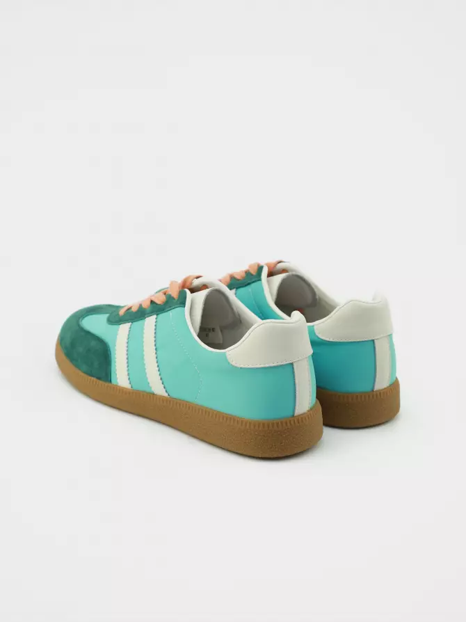 Female sneakers URBAN TRACE: blue, Summer - 03