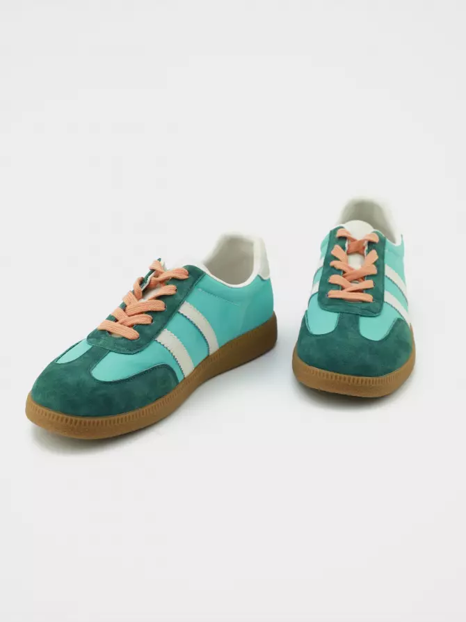 Female sneakers URBAN TRACE: blue, Summer - 04