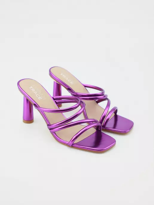 Female shoes URBAN TRACE: purple, Summer - 01