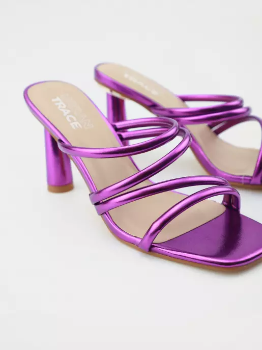 Female shoes URBAN TRACE: purple, Summer - 02