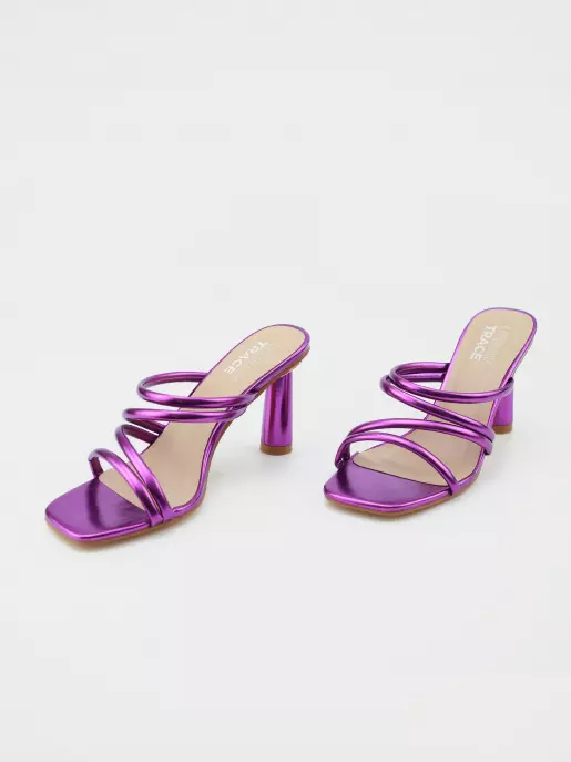 Female shoes URBAN TRACE: purple, Summer - 04