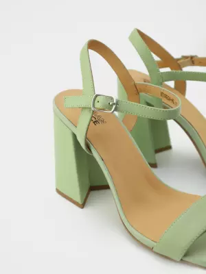 Female heeled sandals URBAN TRACE:, Summer - 02