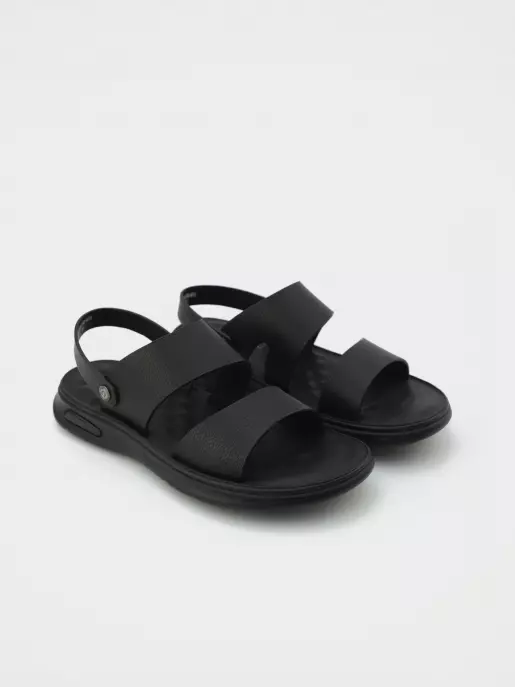 Male sandals URBAN TRACE: black, Summer - 01