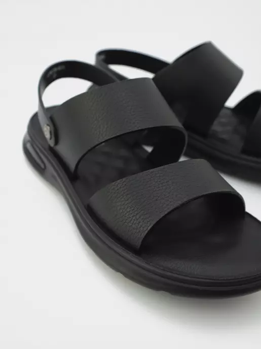 Male sandals URBAN TRACE: black, Summer - 02