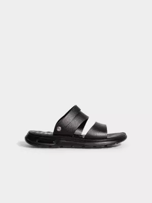 Male sandals URBAN TRACE:  black, Summer - 01