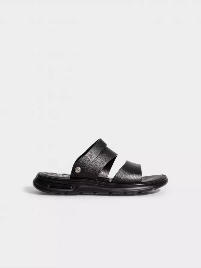 Male sandals URBAN TRACE: black, Summer - 00