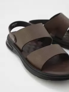 Male sandals URBAN TRACE:  brown, Summer - 02