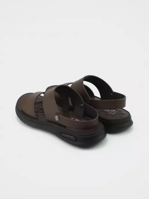 Male sandals URBAN TRACE: brown, Summer - 03
