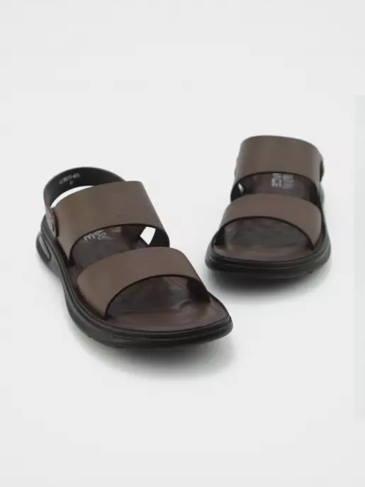 Male sandals URBAN TRACE: brown, Summer - 04