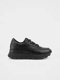 Female sneakers URBAN TRACE:  black, Winter - 01