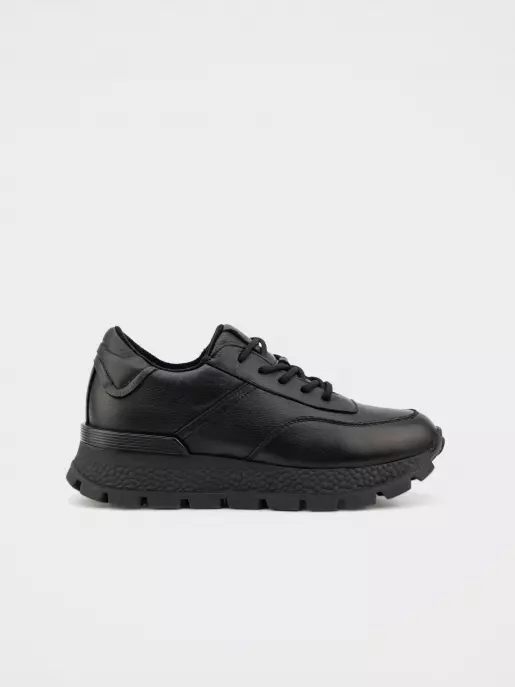 Female sneakers URBAN TRACE: black, Winter - 00