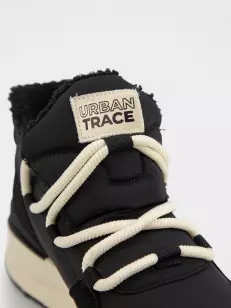 Female sneakers URBAN TRACE:  black, Winter - 02