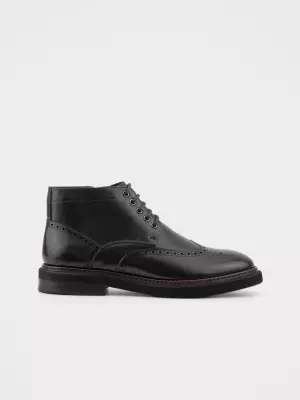 Male shoes URBAN TRACE:  black, Winter - 01