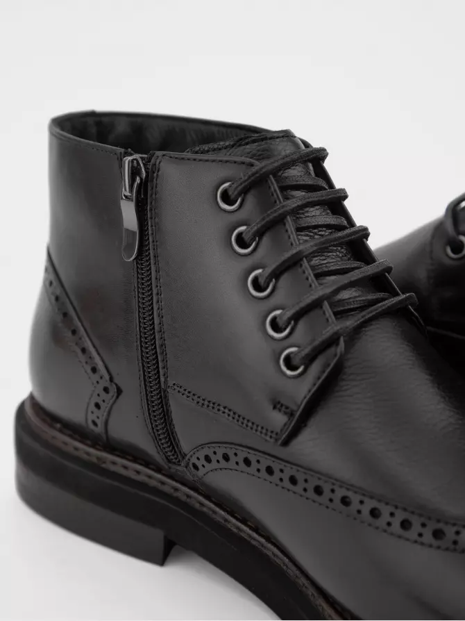 Male shoes URBAN TRACE: black, Winter - 04