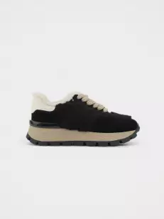 Female sneakers URBAN TRACE:  black, Winter - 01