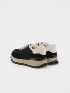 Female sneakers URBAN TRACE:  black, Winter - 02