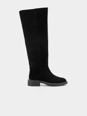 Female over knee boots URBAN TRACE:  black, Winter - 01