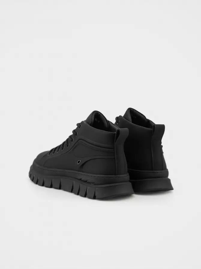 Женские кроссовки URBAN TRACE: чёрные, Зима - 03