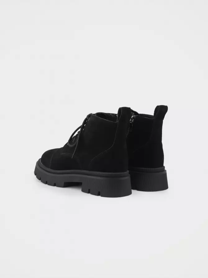 Female boots URBAN TRACE: black, Winter - 03