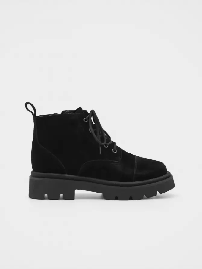 Female boots URBAN TRACE: black, Winter - 00