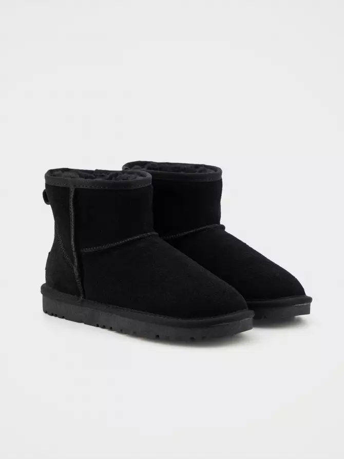 Female boots URBAN TRACE: black, Winter - 01