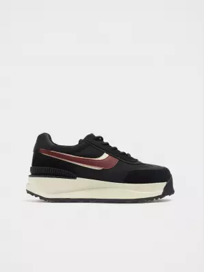 Female sneakers URBAN TRACE:  black, Demі - 01