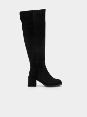 Female over knee boots URBAN TRACE:  black, Winter - 01