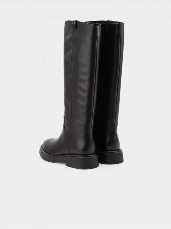 Female high boots URBAN TRACE: black, Winter - 02