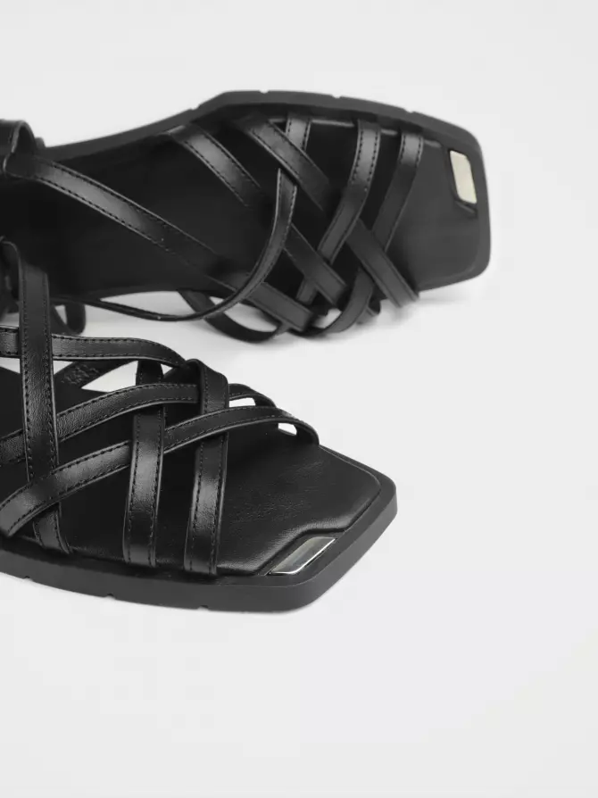 Women's sandals URBAN TRACE: black, Summer - 02
