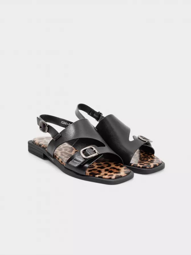 Women's sandals URBAN TRACE: black, Summer - 01