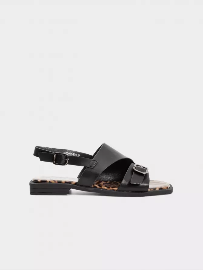 Women's sandals URBAN TRACE: black, Summer - 00