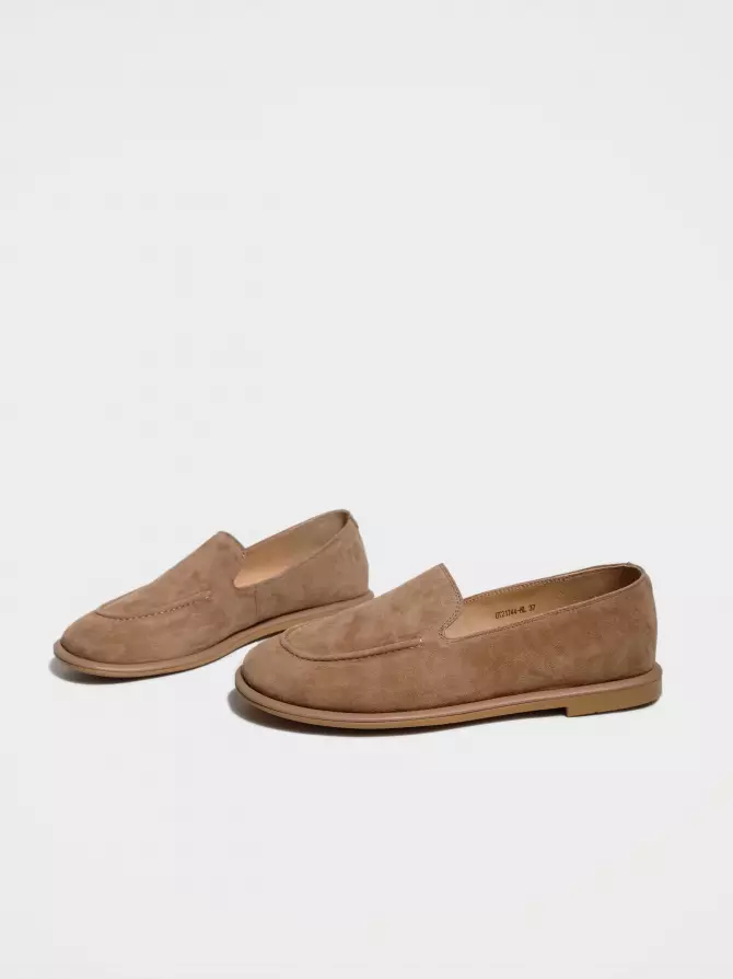Women's loafers URBAN TRACE: beige, Year - 03