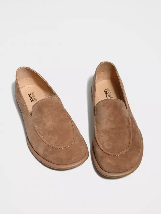 Women's loafers URBAN TRACE: beige, Year - 04