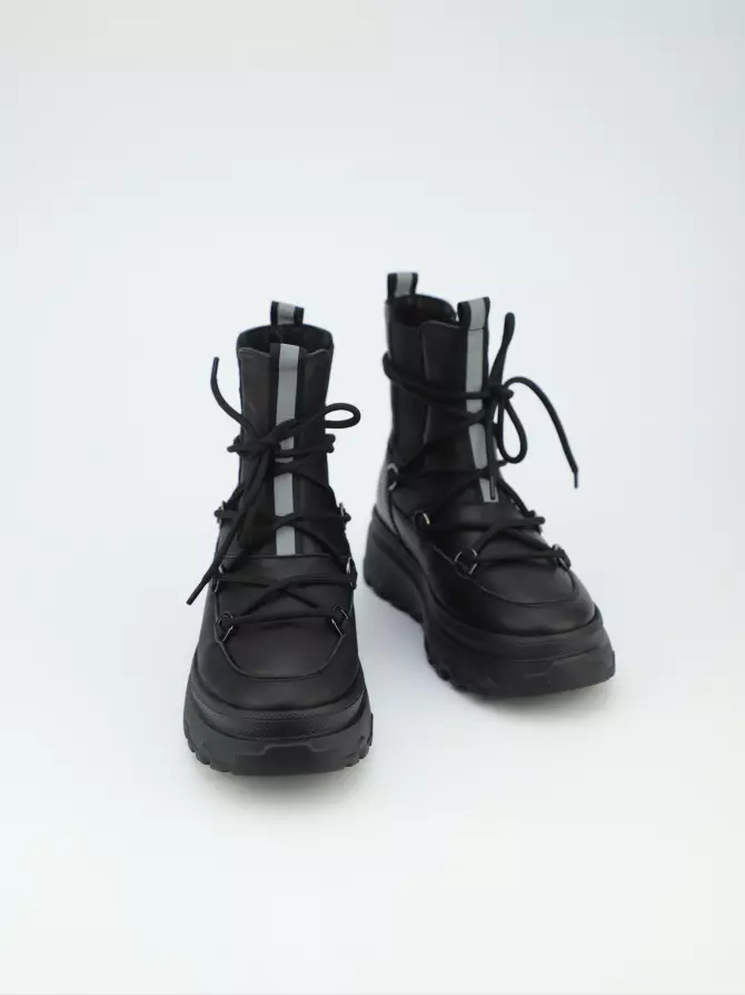 Female boots URBAN TRACE: black, Winter - 03