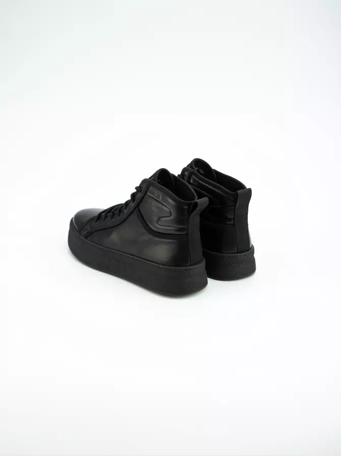 Male boots URBAN TRACE: black, Winter - 02