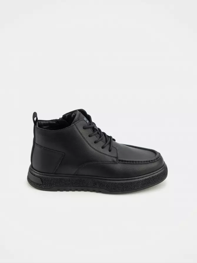 Male boots URBAN TRACE: black, Winter - 00