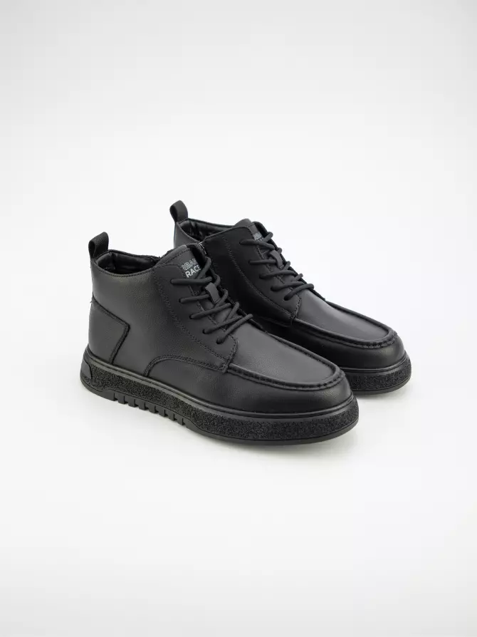 Male boots URBAN TRACE: black, Winter - 01