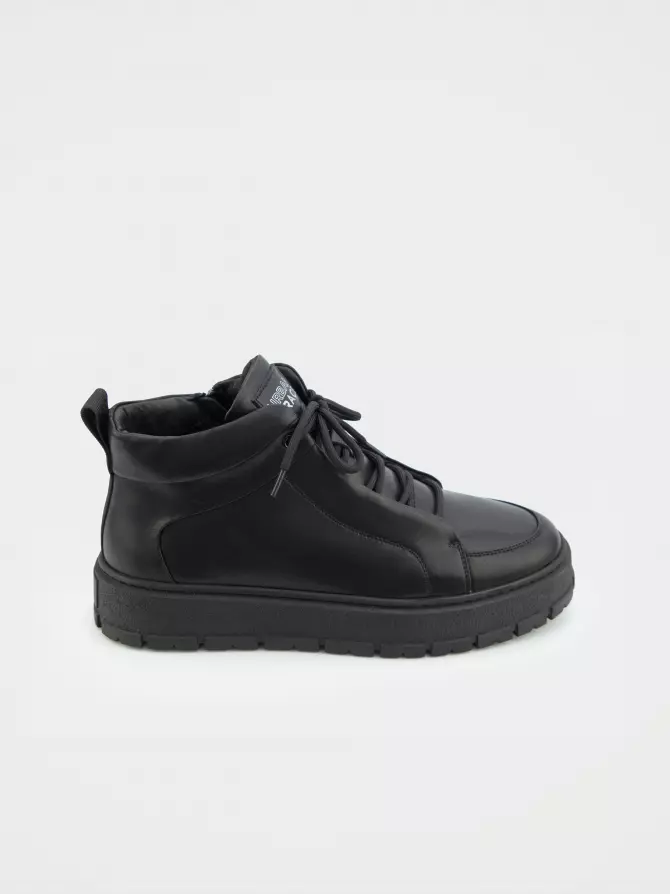 Male boots URBAN TRACE: black, Winter - 00